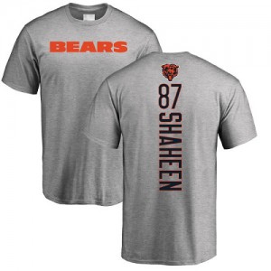 Adam Shaheen Ash Backer - #87 Football Chicago Bears T-Shirt