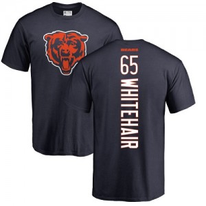 Cody Whitehair Navy Blue Backer - #65 Football Chicago Bears T-Shirt