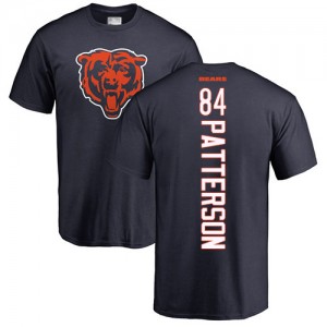 Cordarrelle Patterson Navy Blue Backer - #84 Football Chicago Bears T-Shirt