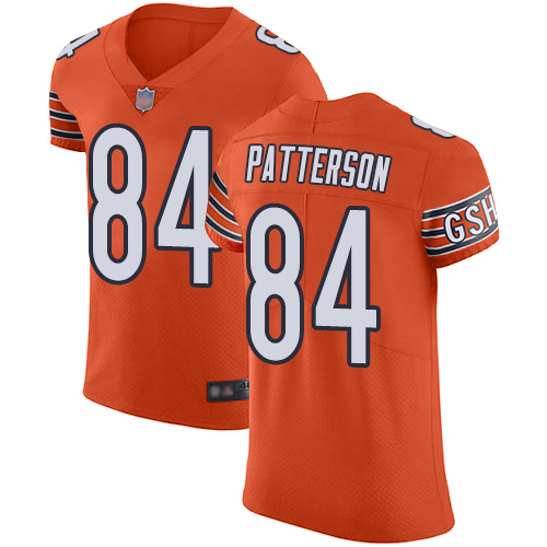 Elite Men's Cordarrelle Patterson Orange Alternate Jersey - #84 Football Chicago Bears Vapor Untouchable