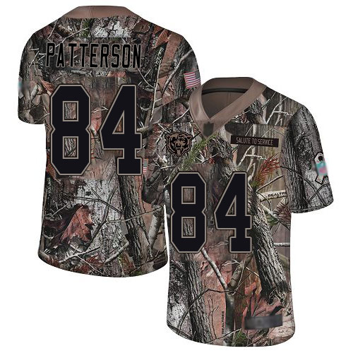 Limited Men's Cordarrelle Patterson Camo Jersey - #84 Football Chicago Bears Rush Realtree