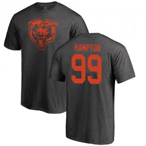 Dan Hampton Ash One Color - #99 Football Chicago Bears T-Shirt
