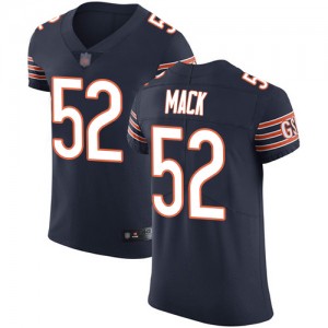 NFL_Jerseys Jersey Chicago''Bears''Men Limited #52 Khalil Mack 10 Mitchell  Trubisky 34 Walter Payton Smoke Fashion''NFL'' Black Golden Jersey 